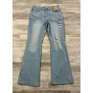 NEW Levis 725 High Rise Bootcut Jeans Stretch 31X32 Women Blue Jeans Denim